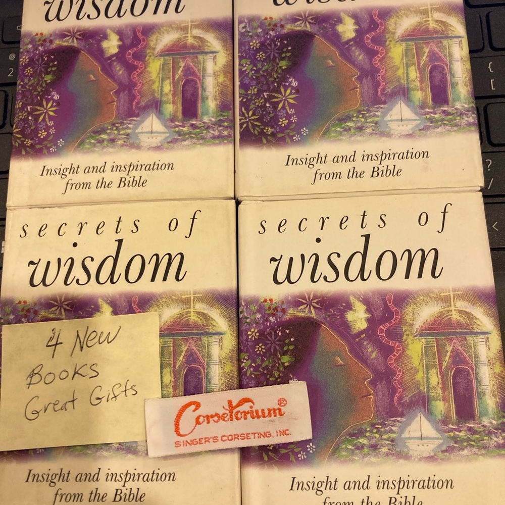 4- Books Secrets of Wisdom insight and inspiration from the Bible